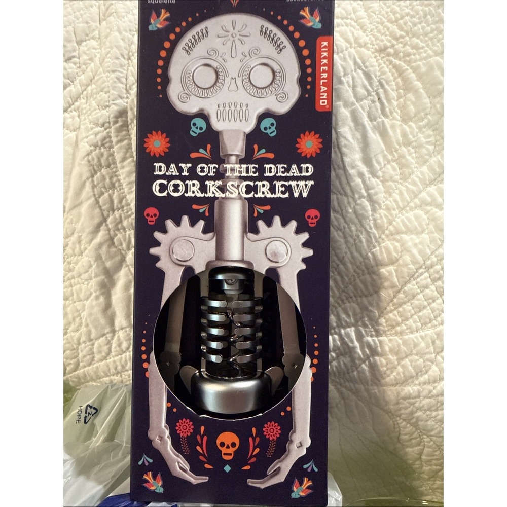 Kikkerland Day Of The Dead  Corkscrew